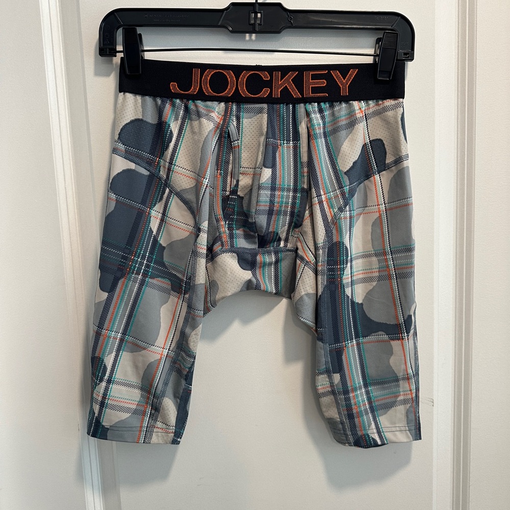 Jockey RapidCool Plaid Quad Boxer Briefs